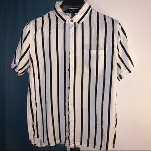 Forever 21 Stripped Collared Shirt